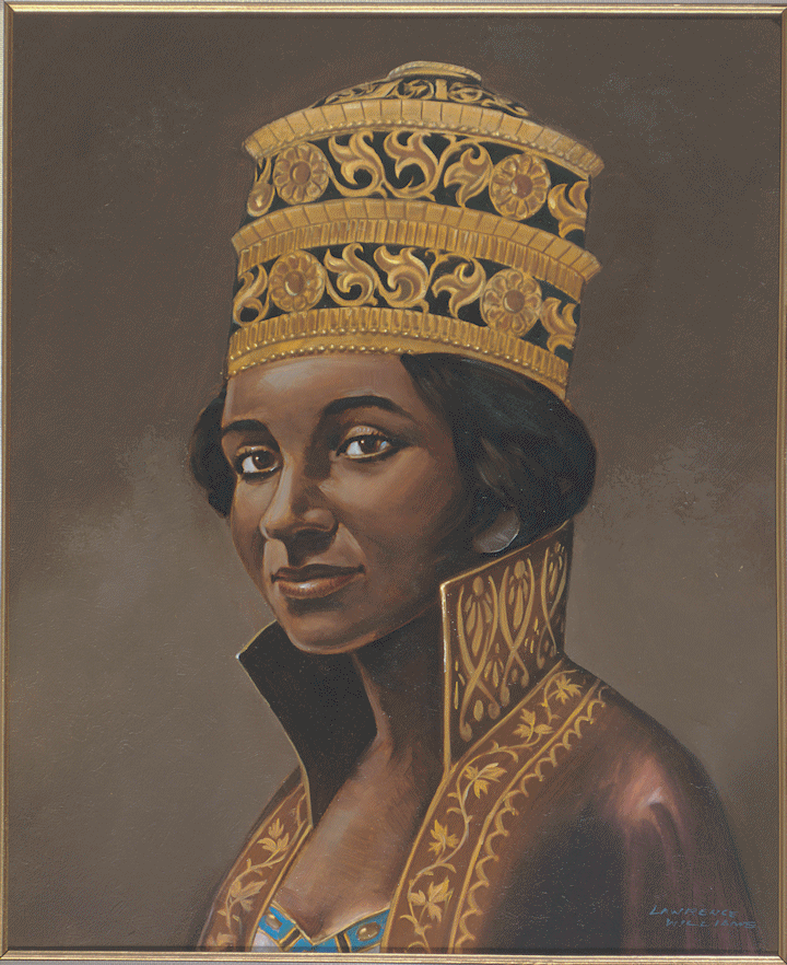 Portrait of Makeda, Queen of Sheba